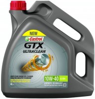 Купить моторное масло Castrol GTX Ultraclean 10W-40 A3/B4 4L: цена от 829 грн.