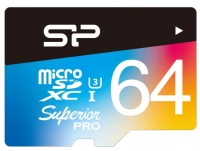 Купити карта пам'яті Silicon Power Superior Pro Color microSD UHS-I Class 10 за ціною від 381 грн.
