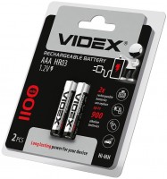 Купить аккумулятор / батарейка Videx 2xAAA 1100 mAh: цена от 78 грн.