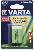 Купить акумулятор / батарейка Varta Rechargeable Accu 1xKrona 200 mAh: цена от 362 грн.