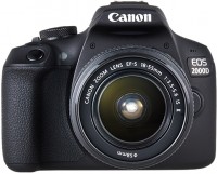 Купить фотоаппарат Canon EOS 2000D kit 18-55: цена от 15359 грн.