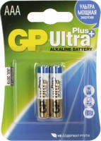 Купить акумулятор / батарейка GP Ultra Plus 2xAAA: цена от 79 грн.