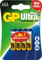 Купить акумулятор / батарейка GP Ultra Plus 4xAAA: цена от 75 грн.