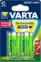Купить акумулятор / батарейка Varta Rechargeable Accu 2xC 3000 mAh: цена от 699 грн.