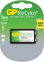 Купить акумулятор / батарейка GP ReCyko 1xKrona 150 mAh: цена от 450 грн.