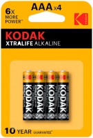 Купить акумулятор / батарейка Kodak Xtralife 4xAAA: цена от 43 грн.
