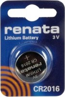 Купить аккумулятор / батарейка Renata 1xCR2016: цена от 80 грн.