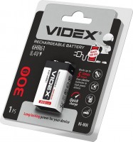 Купить акумулятор / батарейка Videx 1xKrona 300 mAh: цена от 317 грн.