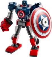 Купить конструктор Lego Captain America Mech Armor 76168: цена от 1299 грн.