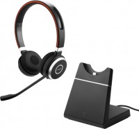 Купить навушники Jabra Evolve 65+ Stereo MS: цена от 7679 грн.