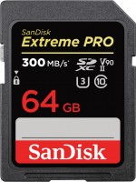 Купити карта пам'яті SanDisk Extreme Pro V90 SD UHS-II U3 (Extreme Pro V90 SDXC UHS-II U3 64Gb) за ціною від 4000 грн.