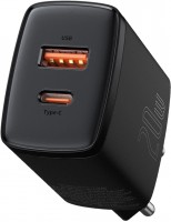 Купить зарядное устройство BASEUS Compact Quick Charger U+C 20W: цена от 293 грн.