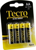 Купить аккумулятор / батарейка Tecro Ultra Energy 4xAA: цена от 104 грн.