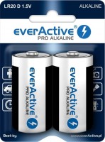 Купить акумулятор / батарейка everActive Pro Alkaline 2xD: цена от 139 грн.