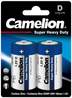 Купить аккумулятор / батарейка Camelion Super Heavy Duty 2xD Blue: цена от 87 грн.