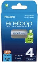 Купити акумулятор / батарейка Panasonic Eneloop 4xAAA 800 mAh  за ціною від 676 грн.
