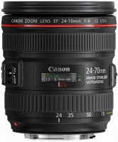 Купить объектив Canon 24-70mm f/4L EF IS USM: цена от 44000 грн.