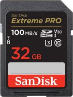 Купити карта пам'яті SanDisk Extreme Pro SD UHS-I Class 10 (Extreme Pro SDHC UHS-I Class 10 32Gb) за ціною від 463 грн.