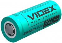 Купить аккумулятор / батарейка Videx 1x26650 5000 mAh: цена от 317 грн.