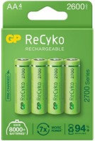 Купить аккумулятор / батарейка GP Recyko 2700 Series 4xAA 2600 mAh: цена от 593 грн.