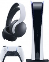 Купить ігрова приставка Sony PlayStation 5 Digital Edition + Headset + Game: цена от 41855 грн.