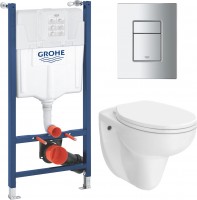 Купить инсталляция для туалета Grohe Solido Even UA38971966A WC: цена от 8660 грн.