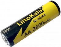 Купить аккумулятор / батарейка Liitokala 1xAA 2600 mAh: цена от 117 грн.