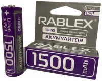 Купить акумулятор / батарейка Rablex 1x18650 1500 mAh: цена от 42 грн.