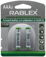 Купить аккумулятор / батарейка Rablex 2xAAA 1100 mAh: цена от 230 грн.