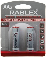 Купить аккумулятор / батарейка Rablex 2xAA 600 mAh: цена от 84 грн.