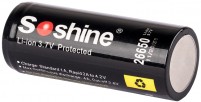 Купить акумулятор / батарейка Soshine 1x26650 5500 mAh: цена от 297 грн.