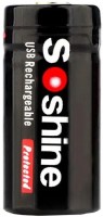 Купить акумулятор / батарейка Soshine 1x16340 700 mAh micro USB: цена от 143 грн.