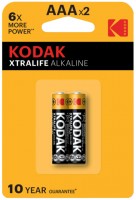 Купить акумулятор / батарейка Kodak Xtralife 2xAAA: цена от 61 грн.