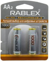 Купить аккумулятор / батарейка Rablex 2xAA 1000 mAh: цена от 101 грн.