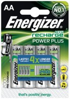 Купить акумулятор / батарейка Energizer Power Plus 4xAA 2000 mAh: цена от 379 грн.