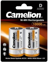 Купить аккумулятор / батарейка Camelion 2xD 10000 mAh: цена от 1111 грн.