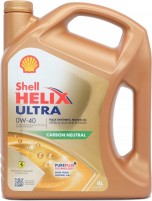Купить моторное масло Shell Helix Ultra 0W-40 4L: цена от 1117 грн.