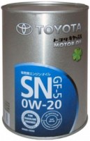 Купить моторное масло Toyota Castle Motor Oil 0W-20 SN 1L: цена от 335 грн.