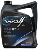 Купить моторное масло WOLF Vitaltech 10W-60 5L: цена от 1215 грн.
