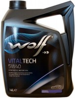 Купить моторное масло WOLF Vitaltech 5W-40 4L: цена от 890 грн.