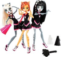 Купить лялька Monster High Toralei and Meowlody and Purrsephone Y7297: цена от 7990 грн.