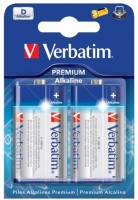 Купить акумулятор / батарейка Verbatim Premium 2xD: цена от 107 грн.