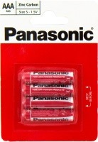 Купить аккумулятор / батарейка Panasonic Red Zink 4xAAA: цена от 42 грн.