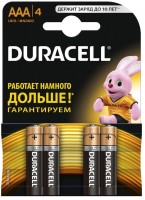 Купити акумулятор / батарейка Duracell 4xAAA MN2400  за ціною від 39 грн.