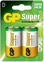 Купить акумулятор / батарейка GP Super Alkaline 2xD: цена от 189 грн.