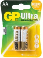 Купить аккумулятор / батарейка GP Ultra Alkaline 2xAA: цена от 60 грн.