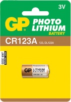 Купить акумулятор / батарейка GP Photo 1xCR123A: цена от 217 грн.