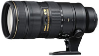 Купить об'єктив Nikon 70-200mm f/2.8G VR II AF-S ED Nikkor: цена от 65000 грн.